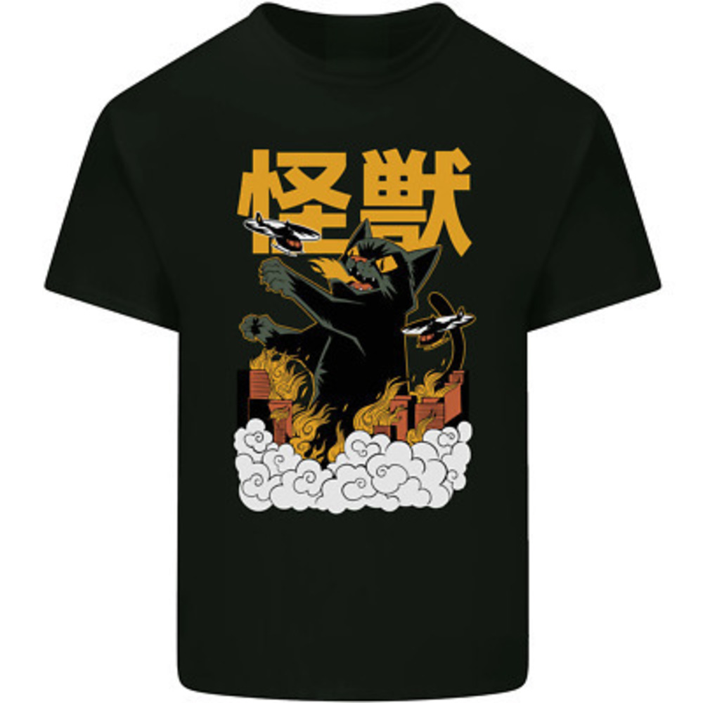 Catzilla Shirt Catzilla Funny Cat Monster Parody T Shirt